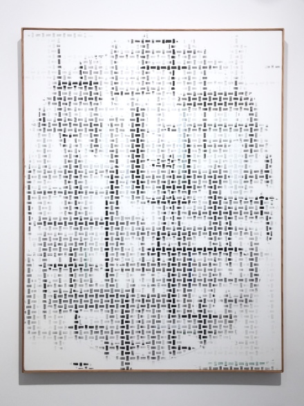 Roy Lichtenstein, Plus and Minus VI (1988), via Art Observed