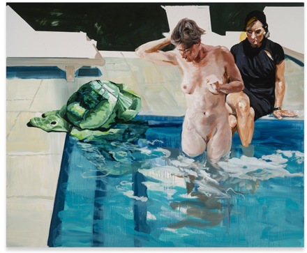 Eric Fischl, Soemthing Lost (2018), via Sprüth Magers