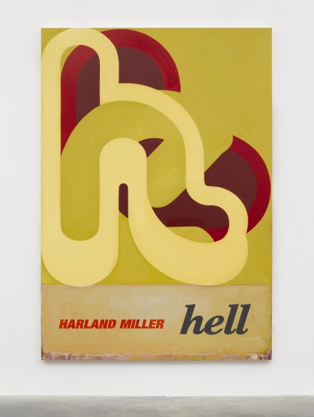 Harland Miller, Hell (2019), via White Cube