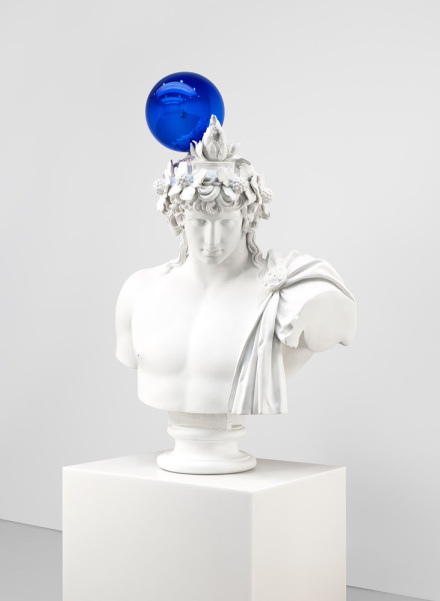 Jeff Koons, Gazing Ball (Antinous-Dionysus) (2013), via David Zwirner