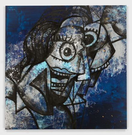 George Condo, Hysteria (2020), via Hauser & Wirth