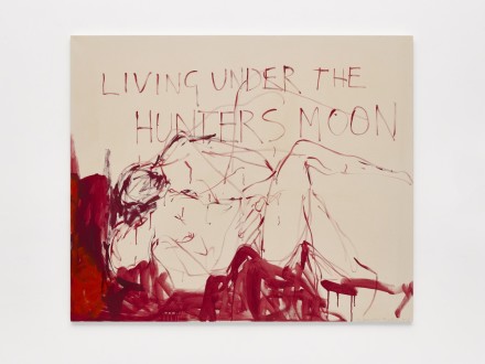 Tracey Emin, The Hunter's Moon (2019), via White Cube
