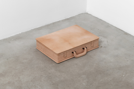 Alex Ayed, Untitled (Suitcase) (2020), via Balice Hertling