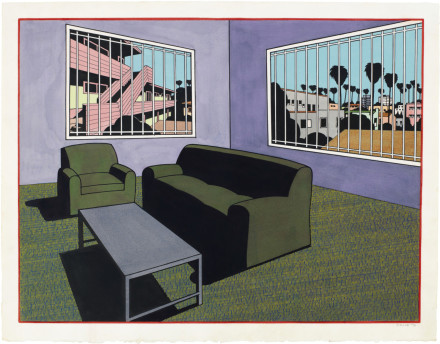 Ken Price, Untitled (Interior) (1992), via Matthew Marks
