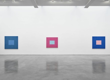 Peter Joseph, The Border Paintings (Installation View), via Lisson Gallery