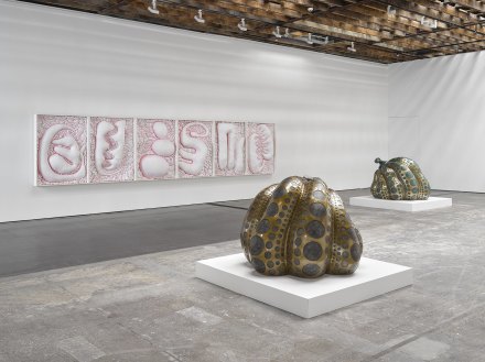 Yayoi Kusama, I Want Your Tears to Flow with the Words I Wrote (Installation View), via Victoria Miro