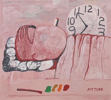 Philip Guston, Pittore (1973), via Hauser & Wirth