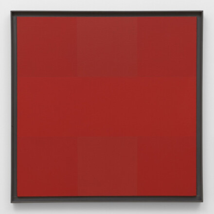 Ad Reinhardt, Abstract Painting, Red (1953), via Pace