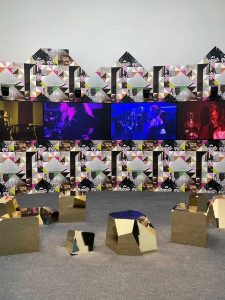 Sonia Boyce, Feeling Her Way (Installation View), via Art Observed