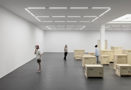 Karin Sander, What You See is Not What You Get (22 Exhibitions) (Installation View), via Esther Schipper