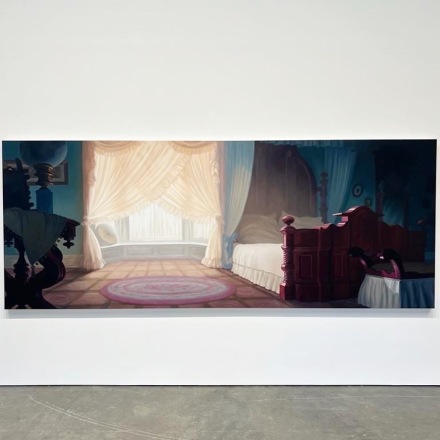 Dan Colen, Mother (Bedroom) (2022), via Art Observed