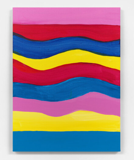 Mary Heilmann, Wonder Waves (2022), via 303 Gallery