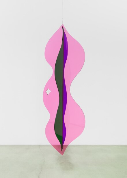 Mira Dancy, Pink Pendulum (2022), via Night Gallery