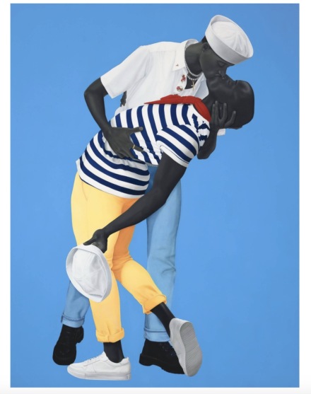 Amy Sherald, For love, and for country (2022), via Hauser & Wirth