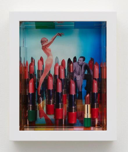 Laurie Simmons, Color Pictures/Deep Photos (Walt Disney and the Lipstick Forest) (2022), via 56 Henry