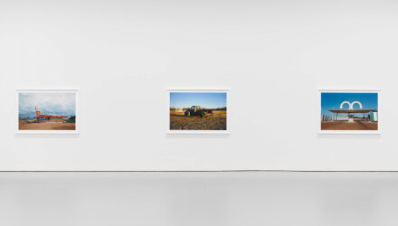 William Eggleston, The Outlands (Installation View), via David Zwirner