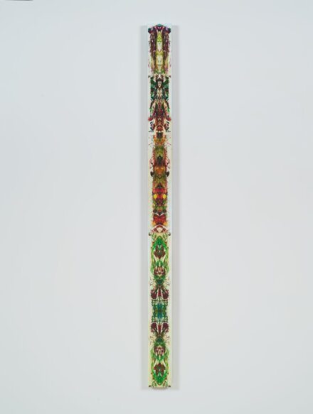 Philip Taaffe, Columnar Figure I (Gate of Horn), via Luhring Augustine