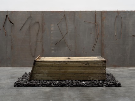 Jannis Kounellis (Installation View), via Gladstone Gallery