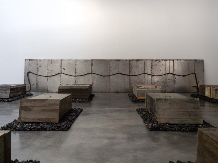 Jannis Kounellis (Installation View), via Gladstone Gallery