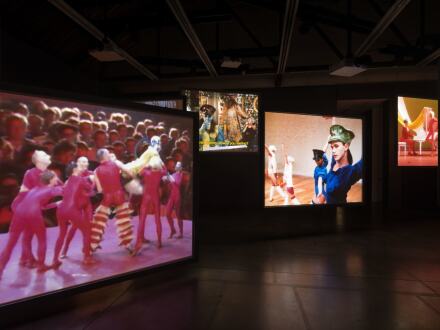Charles Atlas, A Prune Twin (Installation View), via Luhring Augustine