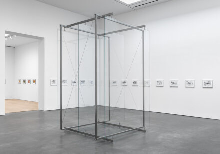 Gerhard Richter, 3 Scheiben (3 Panes of Glass) (2023), via David Zwirner