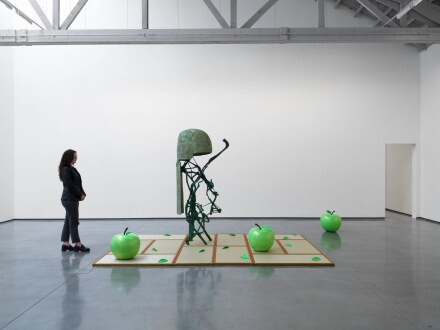 Guan Xiao, From Leaves to Shields (Installation View)