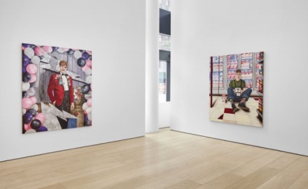 Hernan Bas, The Conceptualists Vol II (Installation View), via Lehmann Maupin