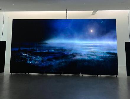 Philippe Parreno, Hertzian Tales (Installation View), via Art Observed