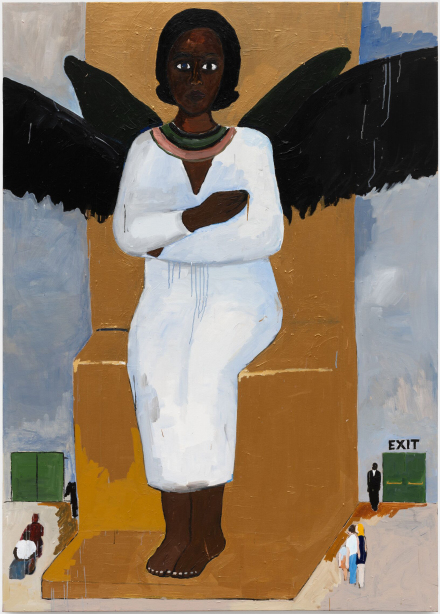 Henry Taylor, Michelle (2023), via Hauser & Wirth