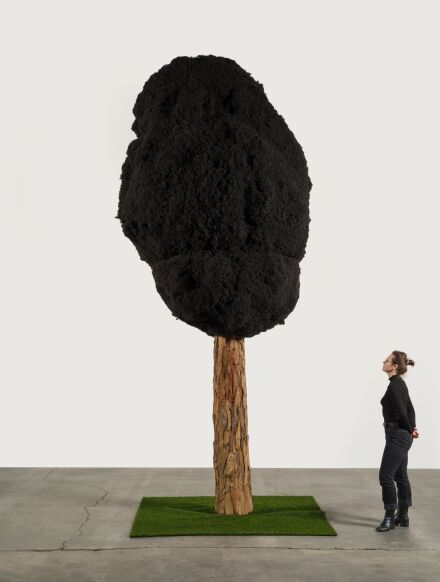 Henry Taylor, One Tree Per Family (2023), via Hauser & Wirth