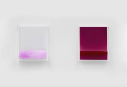 Wolfgang Tillmans, Lighter, white / pink and Lighter 116 (2020-2023 ), via David Zwirner