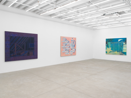 Zach Bruder, Clear Arrears (Installation View), via Magenta Plains