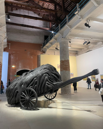 Brett Graham at Venice Biennale 2024