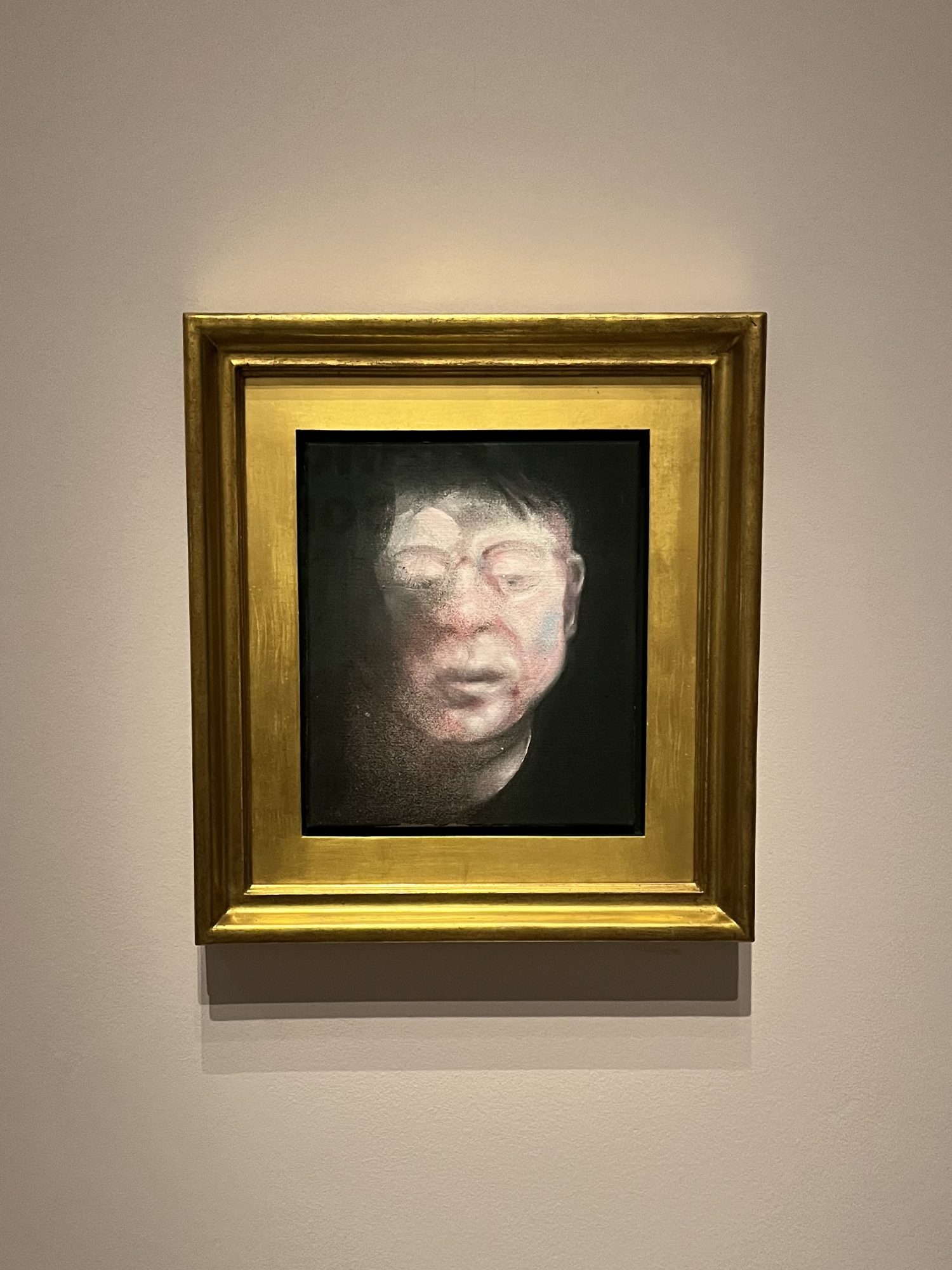 Francis Bacon,The half-open mouth is kissably soft, 1987